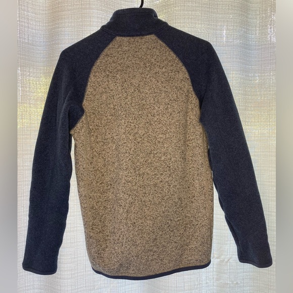 Patagonia Better Sweater 1/4 zip Gray and Blue - Picture 2 of 2